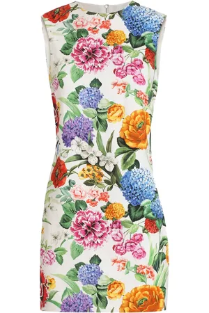 Dolce & Gabbana Floral-print mini dress