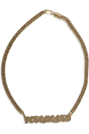 Vetements Gothic-logo necklace