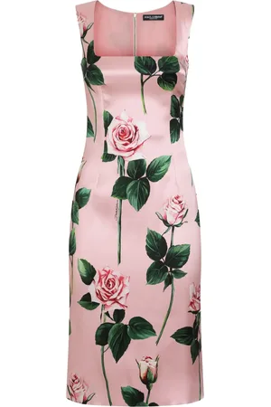 Dolce & Gabbana Floral-print midi dress