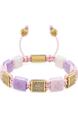 Nialaya Ceramic Flatbead bracelet