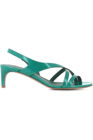 ROBERTO DEL CARLO Slingback leather sandals