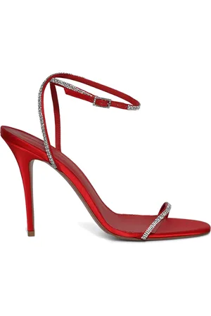 Amina Muaddi 105mm Diamante sandals