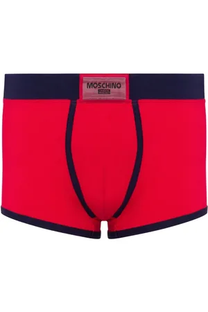 Moschino Logo-appliqu?? boxers