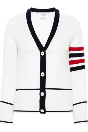Thom Browne 4-Bar cashmere cardigan