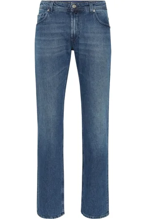 BILLIONAIRE Logo-patch jeans