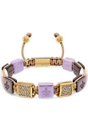 Nialaya Ceramic Flatbead bracelet