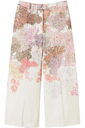 Twin-Set Floral-print trousers