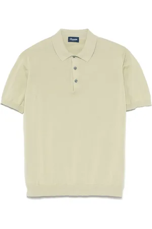 DRUMOHR Fine-knit polo shirt