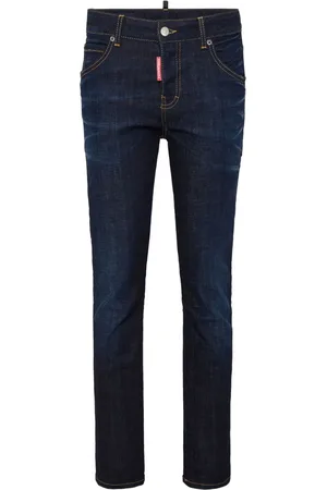 Dsquared2 Logo-embroidered skinny jeans
