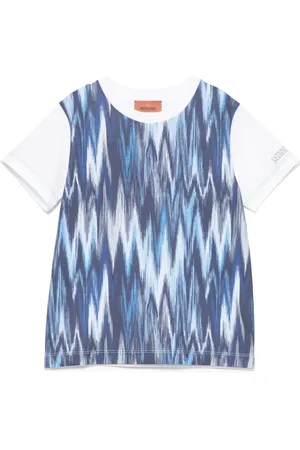Missoni Zigzag-woven printed T-shirt