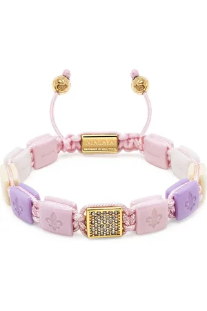 Nialaya Ceramic Flatbead bracelet