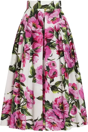 Dolce & Gabbana Printed midi skirt