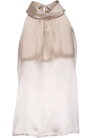 Kiton Ombr??-effect blouse