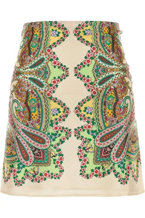 Etro Graphic-print mini skirt