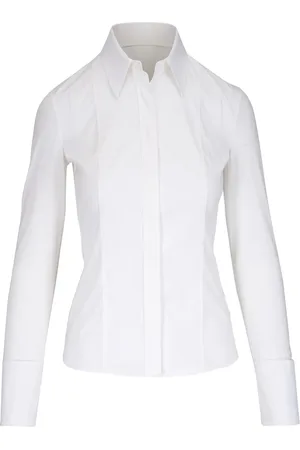AKRIS Pointed-collar shirt