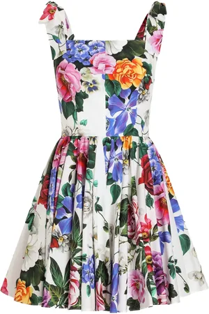 Dolce & Gabbana Floral-print mini dress