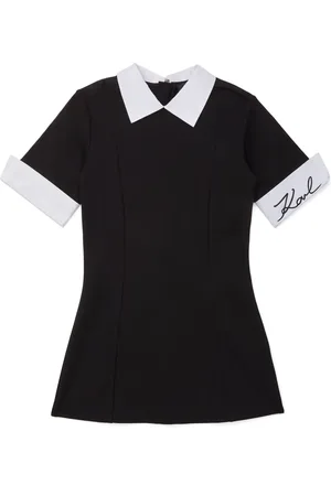 Karl Lagerfeld Contrasting-collar dress