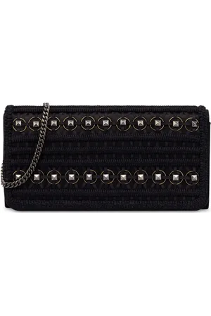Alberta Ferretti Stud-embellished clutch bag