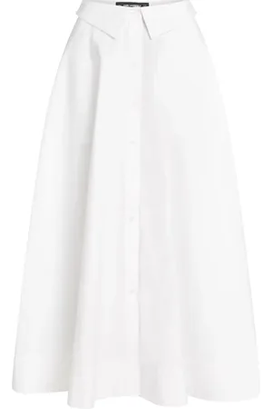 Karl Lagerfeld Poplin midi skirt