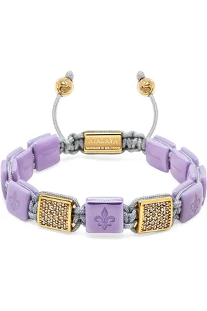 Nialaya Ceramic Flatbead bracelet
