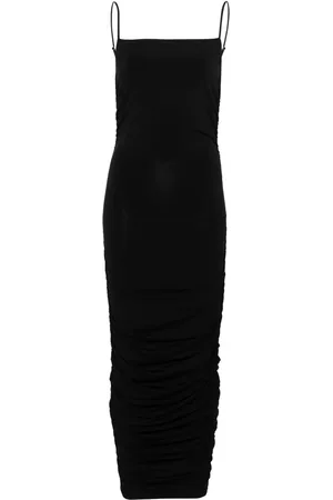 Michael Kors Ruched jersey midi dress