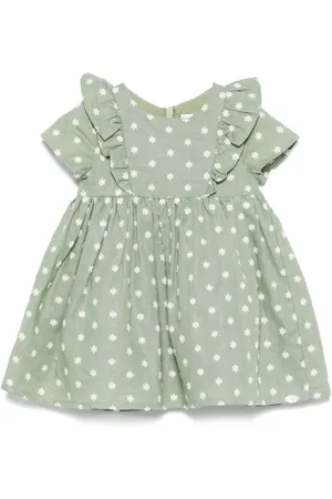 Tartine Et Chocolat Floral-embroidered dress