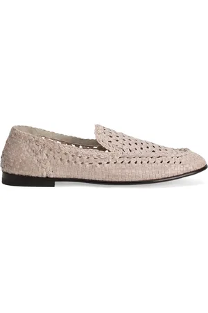 Dolce & Gabbana Woven leather loafers