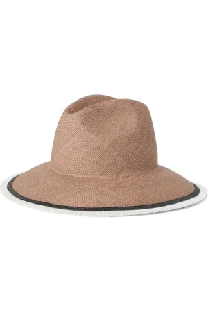 Brunello Cucinelli Fringed straw fedora