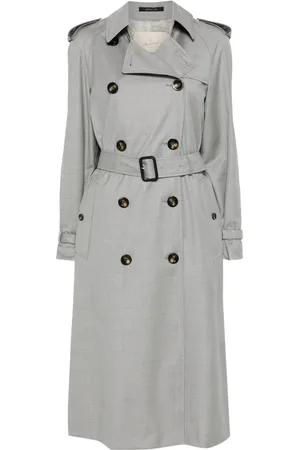 MONTECORE Virgin wool trench coat