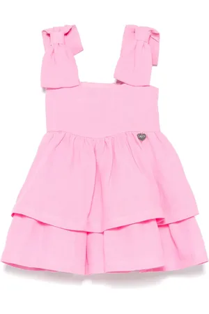 Lapin House Bow-detailed dress