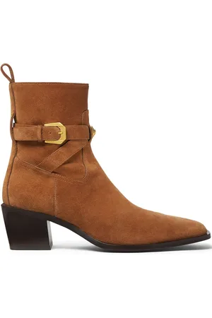 VERSACE 70mm Angelo suede Chelsea boots