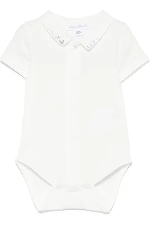 Tartine Et Chocolat Logo-embroidered bodysuit