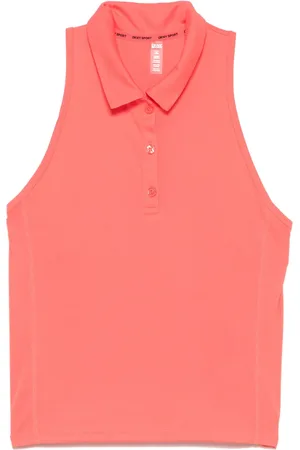 DKNY Racerback polo tank