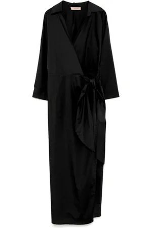 Twin-Set Wrap maxi dress