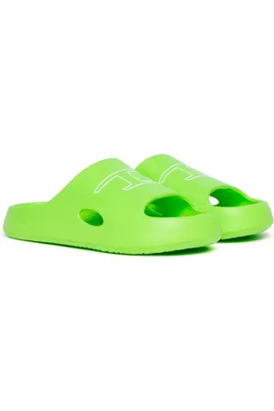 Diesel Logo-embossed slides