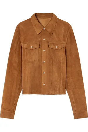 VERSACE Suede overshirt