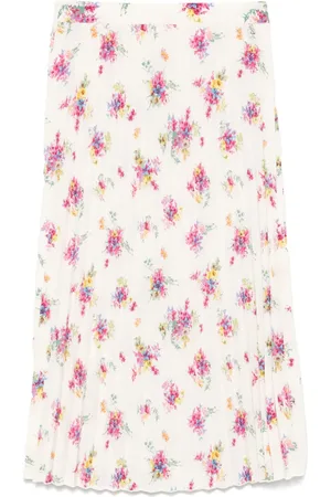 Liu Jo Floral-print midi skirt