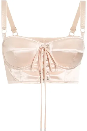 Dolce & Gabbana Lace-up satin corset