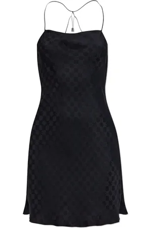 AMIRI Monogram-pattern mini dress