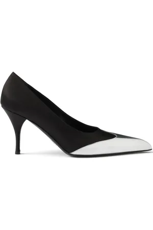 Prada 85mm satin-finish pumps