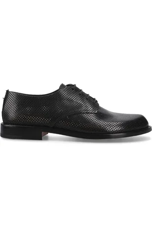 Premiata Perforated leather derby shoes