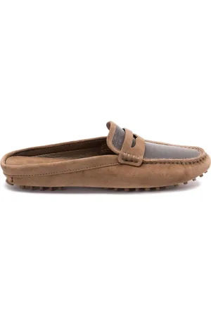 Brunello Cucinelli Suede mules