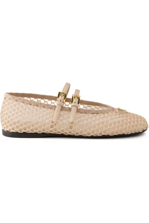 Prada Mesh ballet flats
