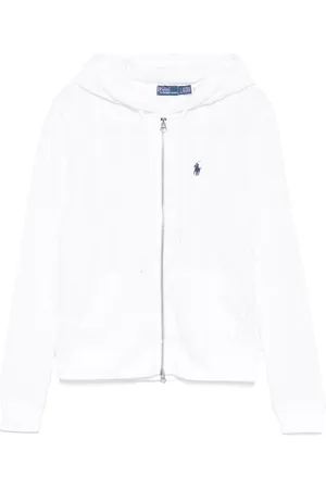 Ralph Lauren Cable-knit hooded cardigan