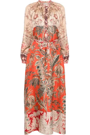 PIERRE-LOUIS MASCIA Aloe silk maxi dress