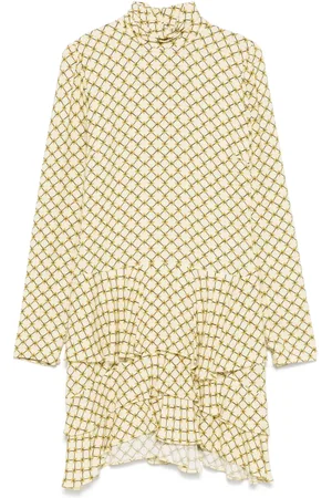 Elisabetta Franchi Monogram-print midi dress