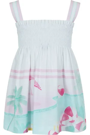 Lapin House Graphic-print mini dress