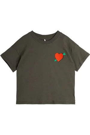 Mini Rodini Heart-appliqu?? T-shirt