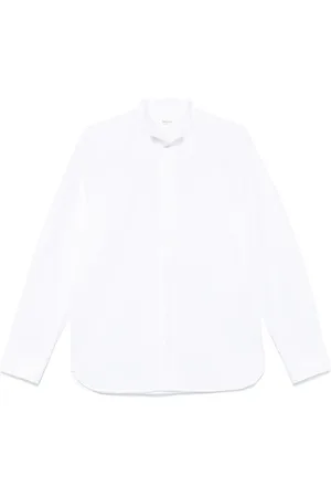 Saint Laurent Wingtip-collar cotton shirt
