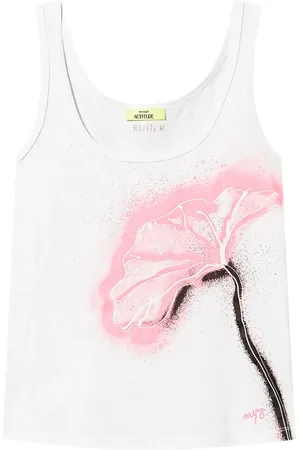Twin-Set Floral-print tank top